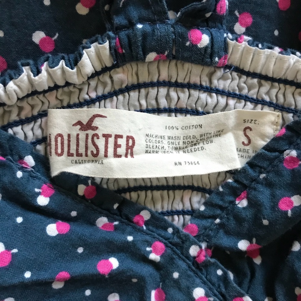 ❌SOLD❌ Hollister blue dress size s. - Picture 3 of 3